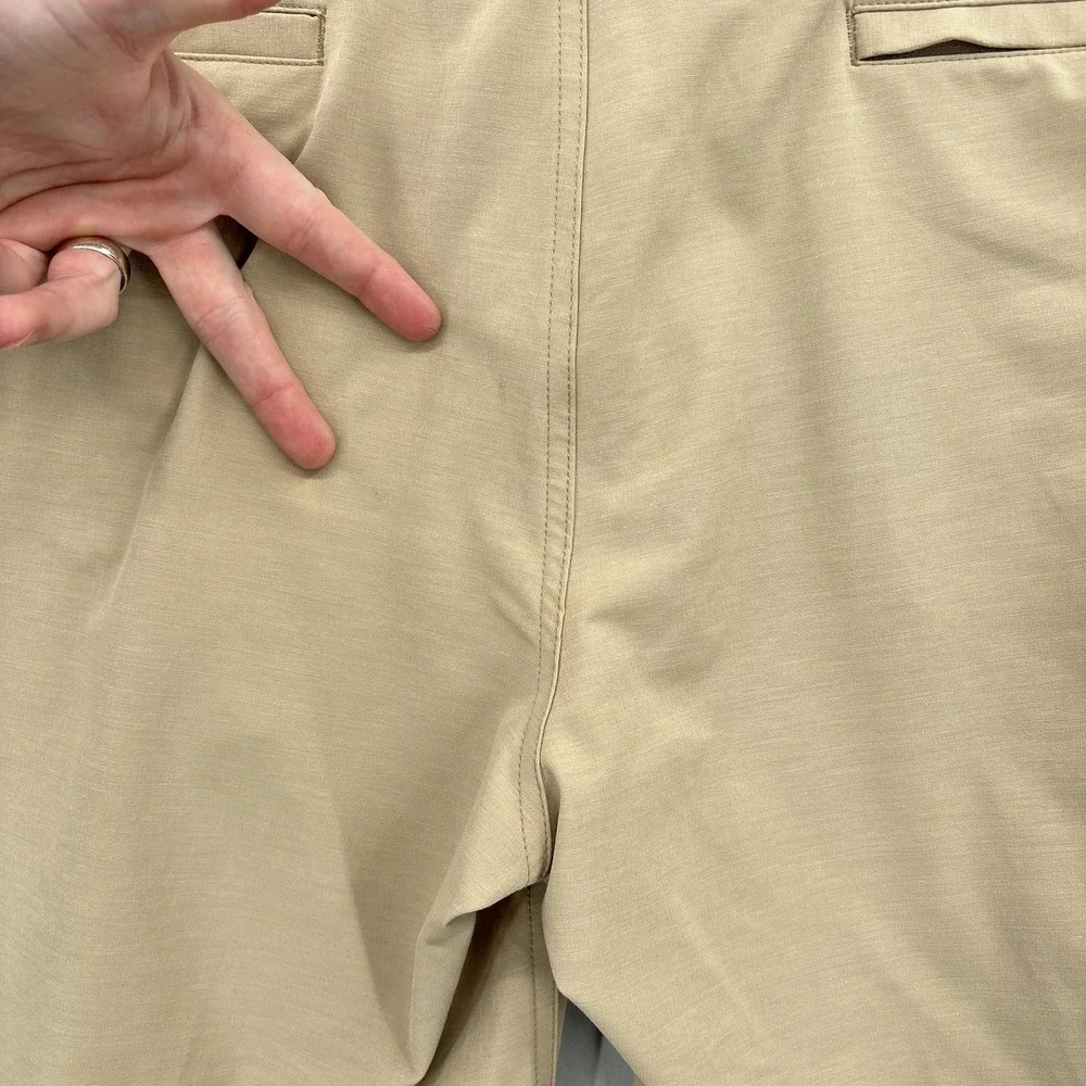 Faherty Shorts Mens 40 Beige All Day Chino Stretch Drawstring 8